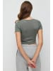 NO MATTER WHAT Crop Top in Khaki