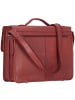 Greenland Nature Nature Aktentasche Leder 39 cm in bordeaux