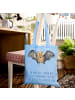 Mr. & Mrs. Panda Tasche Fledermaus Flügel mit Spruch in Sky Blue