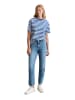 Marc O'Polo DENIM Streifen-T-Shirt regular in Medium Blue