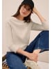 Cecil Langarmshirt in oat milk beige