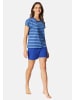 Schiesser Schlafanzug Casual Essentials in Aqua