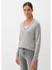 s.Oliver Strickpullover in 9400_grau meliert