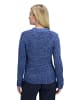 BETTY & CO Strickpullover mit Struktur in Blue/Light Blue
