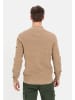 Camel Active Mouliné Strickjacke aus zertifiziertem Organic Cotton in Sand