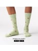 von Jungfeld Motivsocken FRUITY ICONS in Watermelon - Matcha Green