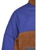 Urban Classics Urban Classics Damen Ladies Sherpa 3-Tone Pull Over Jacket in toffee/bluepurple