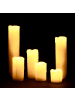 relaxdays 24x LED Kerze in Creme