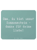 Mr. & Mrs. Panda mousematte Spruch Oma Sonnenschein mit Spruch in Meeresbrise