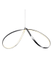 näve LED Pendelleuchte "LOOP LINE" in chrome - EEK G