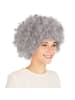 tectake Wundervolle Afro-Perücke, grau