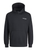 Jack & Jones Kapuzenpullover in Black