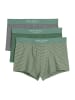Marc O'Polo Retro Pants Trunk Essentials in sage stripe/grey mel/dark sage
