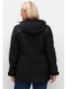 sheego Funktionsjacke in schwarz