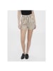 Vero Moda Short in Silver Mink-WHITE