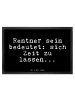 Mr. & Mrs. Panda Türvorleger Rentner sein bedeutet: sich... mit ... in Schwarz