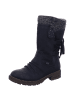 rieker Winterschuhe in schwarz/schwarz/anth