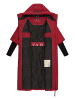Navahoo Steppmantel Ciao Miau XIV in Dark Red