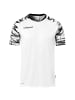 uhlsport  Trainings-T-Shirt GOAL 25 TRIKOT Kids in weiß/schwarz