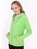 myMO ATHLSR Damen Fleecejacke in Grün