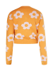 Swirly Damen Cardigan in ORANGE
