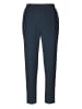 GOLDNER Hose Carla mit Rippenstruktur in dunkelblau