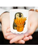 Mr. & Mrs. Panda Glas Windlicht Pinguin Pommes Eimer ohne Spruch in Transparent