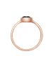 Elli Ring 925 Sterling Silber Oval, Verlobungsring in Rosegold