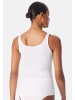 Schiesser Unterhemd / Top 95/5 Cotton in Weiß