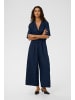 Soaked in Luxury Overall SLChaman Gerade Passform in Dark Blue Denim