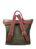 Gave Lux In einen Rucksack umwandelbare Handtasche in DARK GREEN AND GREEN