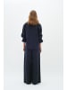 InWear Kurzarm-Bluse PegIW Lockere Passform in Marine Blue