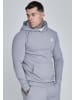 SikSilk Kapuzenpullover Essentials Poly in Grey