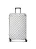 Pactastic Collection 03 4-Rollen Trolley 75 cm mit Dehnfalte in silver metallic