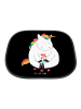 Mr. & Mrs. Panda Sonnenblende Auto Einhorn Traurig ohne Spruch in Schwarz