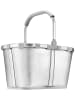 Reisenthel Einkaufstasche carrybag special edition in Silver Crackle