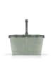 Reisenthel Carrybag - Einkaufskorb (cord dark matcha) in frame twist sage