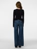 Pieces Oberteil in Black