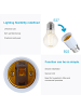 Intirilife 4er Set Lampenadapter G9 auf E14 in WEISS
