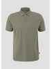 QS Polo-Shirt  in  7380_olivgrün