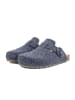 babunkers Pantoletten HOME FANTASY in blau