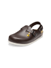 VITAFORM Echt Leder Clogs in braun WS