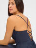 Marie Lund Abendkleid in marine - 0002
