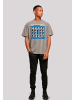 F4NT4STIC Oversize T-Shirt The Beatles Retro in Asphalt