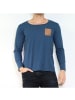 HopenLife Longsleeve KANDAR in Navy blau