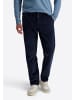 Timezone Chinohose Cordstruktur Regular Fit Kordelzug in Dunkelblau