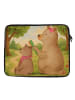 Mr. & Mrs. Panda Laptoptasche Bär Kind Design ohne Spruch in Weiß