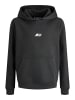 JACK & JONES Junior Kapuzensweatshirt JCOTIER PRINT SWEAT HOOD JNR in black