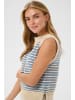 SAINT TROPEZ Strickpullover RileySZ Oversize fit in Vallarta Turtledove Stripe