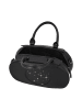 usha BLACK LABEL Women Handbag in Black Gold